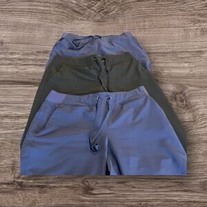 Blue Sky Co. Women's Modern Scrubwear Pants  Small 2 Blue 1 Black